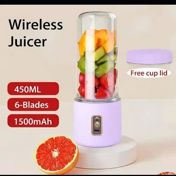 Rechargeable juicer 1