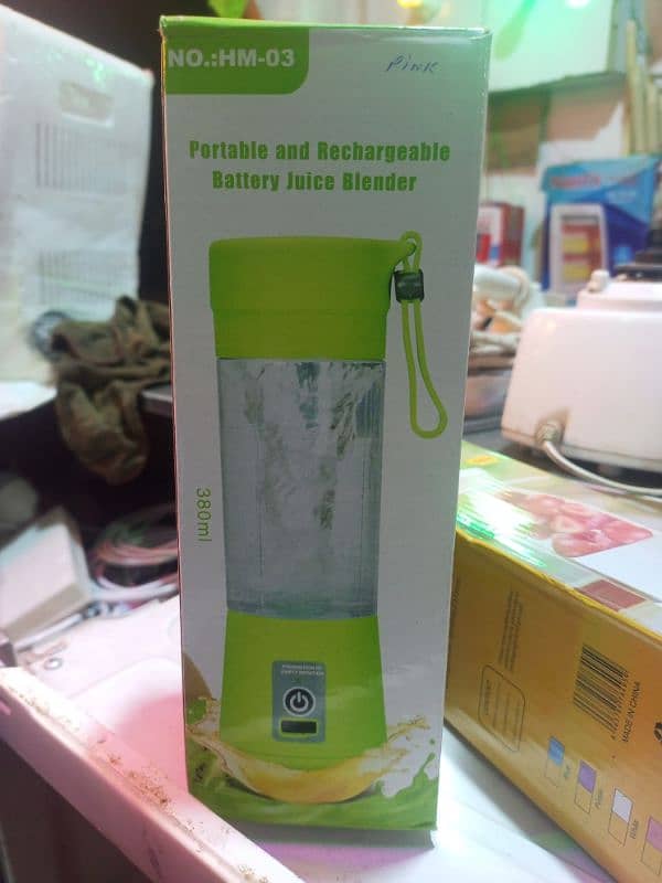 Rechargeable juicer 5