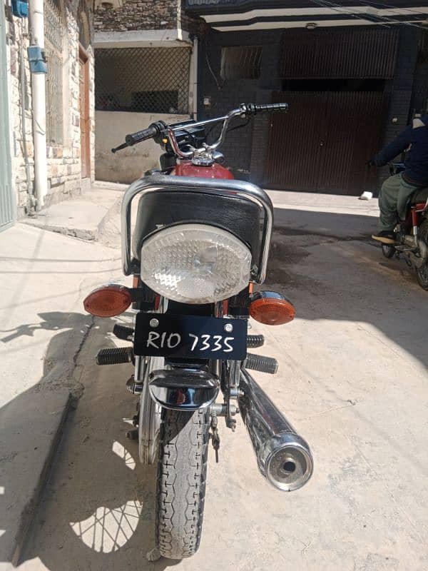 Honda 125 Model 2012 2