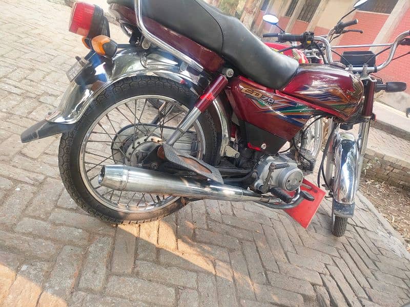 urgent sale Honda CD 70 urgent sale 4