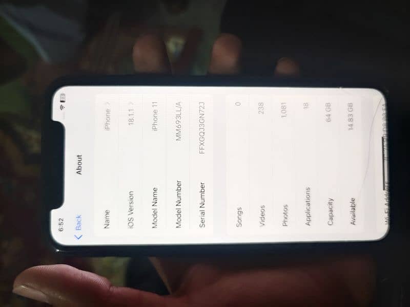 iphone 11 lush condition 9