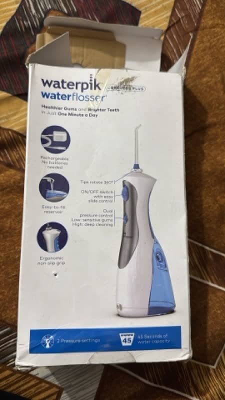 Waterpik waterflosser cordless plus 2