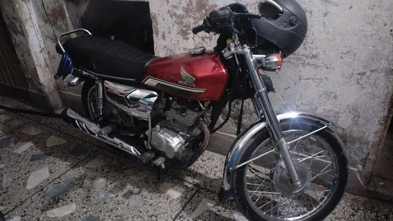 Honda cg 125.23 model speshal adeshn 9