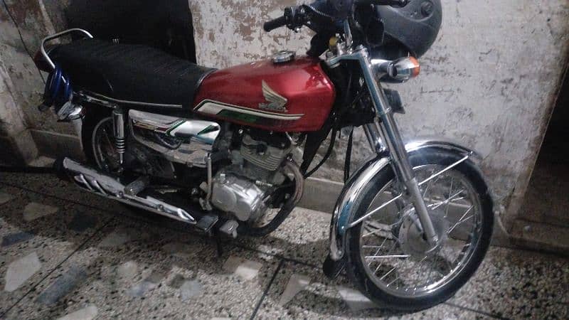 Honda cg 125.23 model speshal adeshn 10