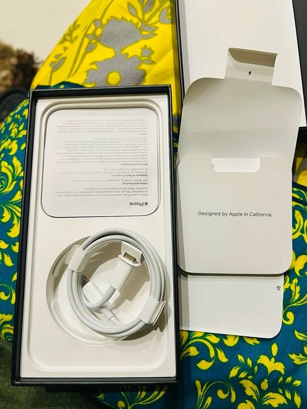 Iphone 13 pro max with box and accessories 5