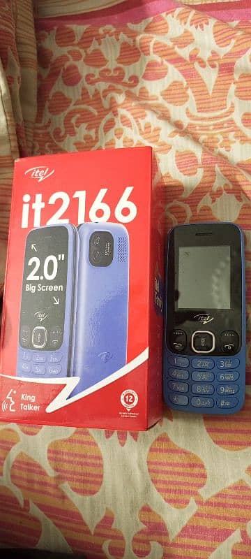 Itel 2166 brand new only 3 weeks use 2