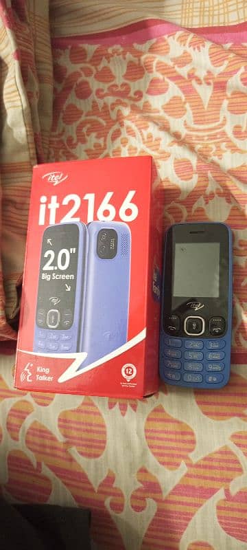 Itel 2166 brand new only 3 weeks use 3