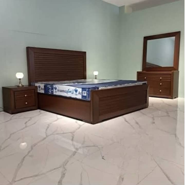 Bed/Double bed/single bed/king size bed/wooden bed/Shisham bed/Furnitu 0