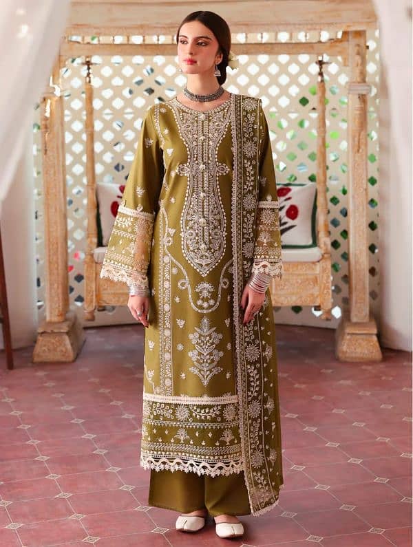 mahnur brand new volume unstiched dresses 2