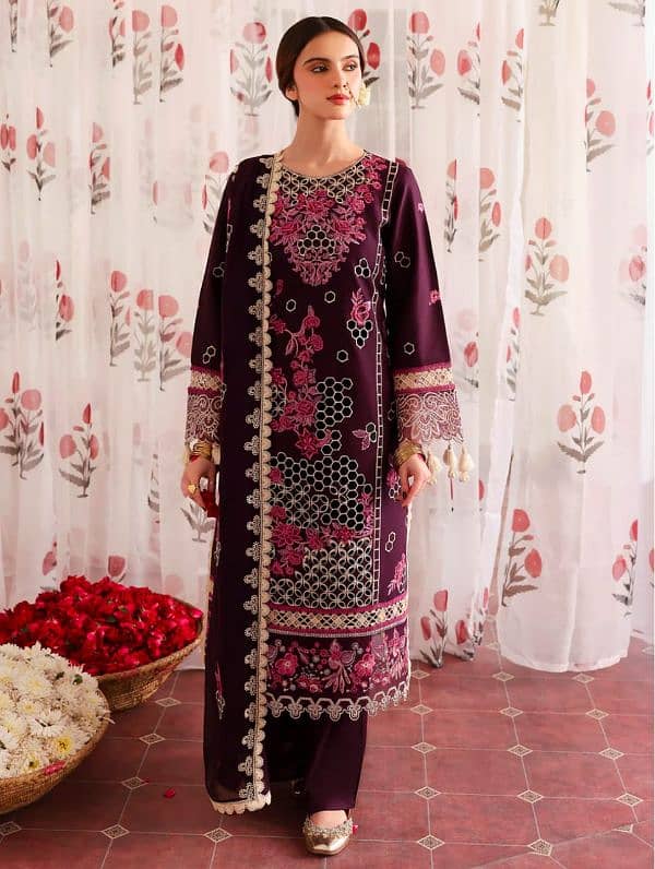 mahnur brand new volume unstiched dresses 9