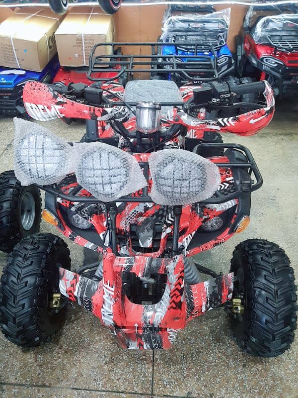 Brand new 124cc Atv quad 4 wheels delivery all Pakistan 4