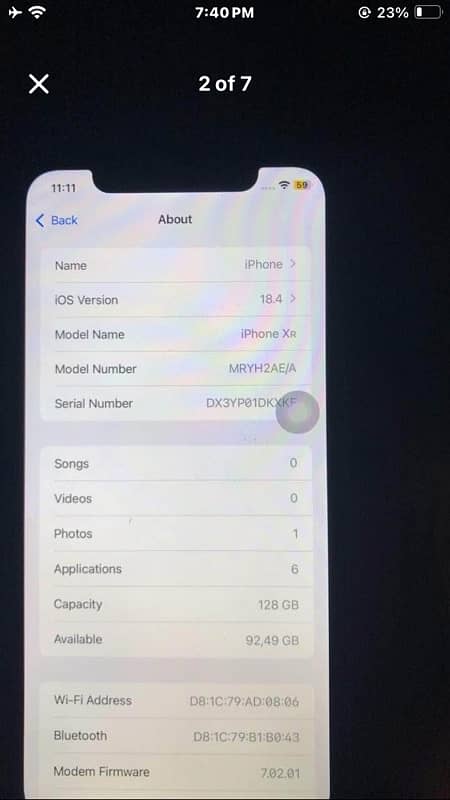 IPhone XR Non PTA 1