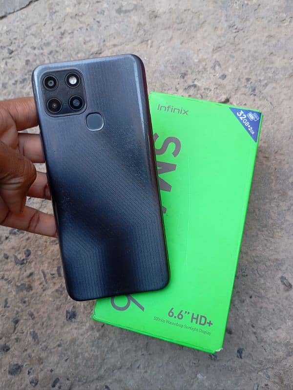 Infinix smart 6 with box 3