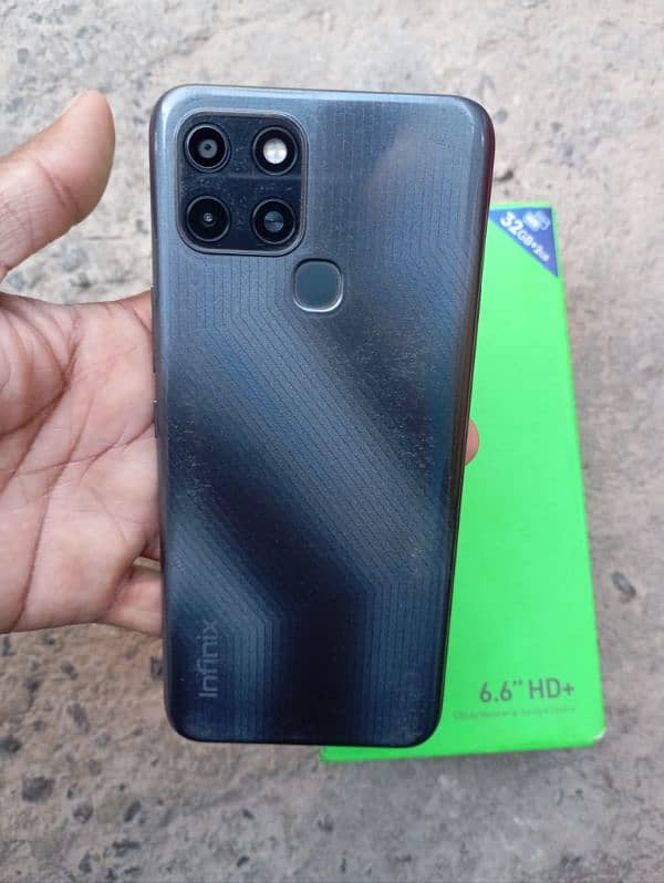 Infinix smart 6 with box 4