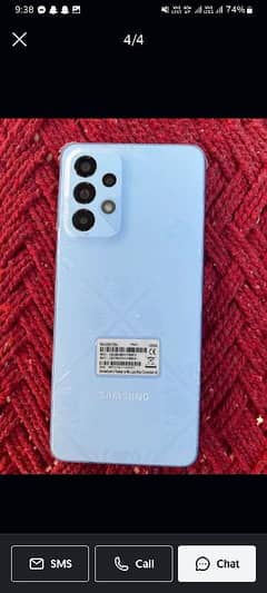 Samsung A 33 5g mobile and charger Pta approved