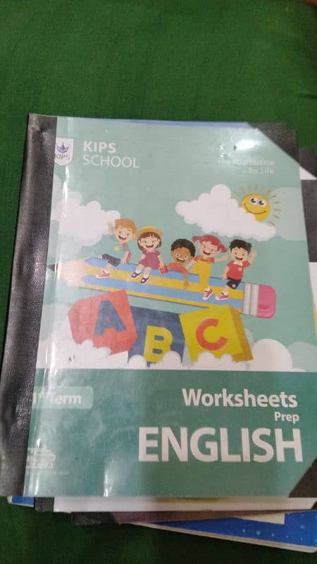 KIPS school books for prep class in half price 4