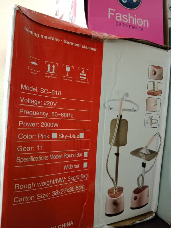 steam iron imported from Uae, pin packed 0