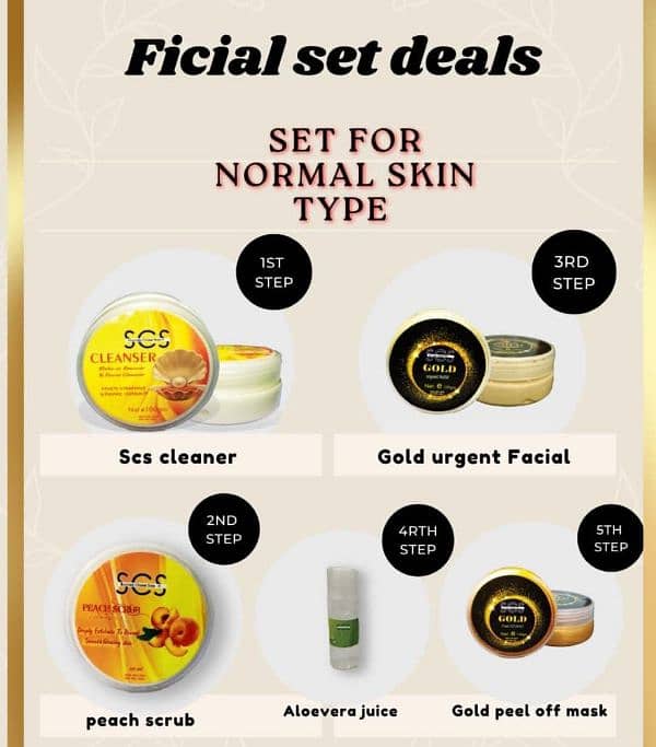 Skin care products 3