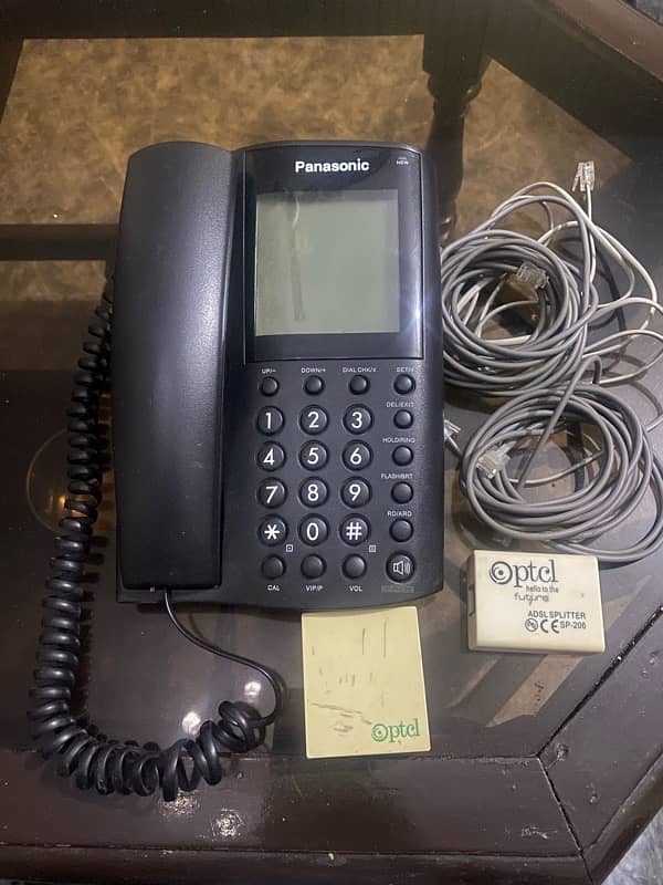 Orignal Panasonic Land line caller phone 1