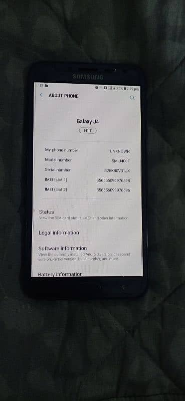 Samsung Galaxy J4 1