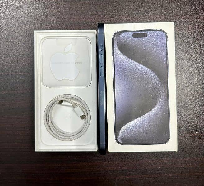 iPhone 15 Pro Max 100% BH Factory Unlocked with complete original box 2