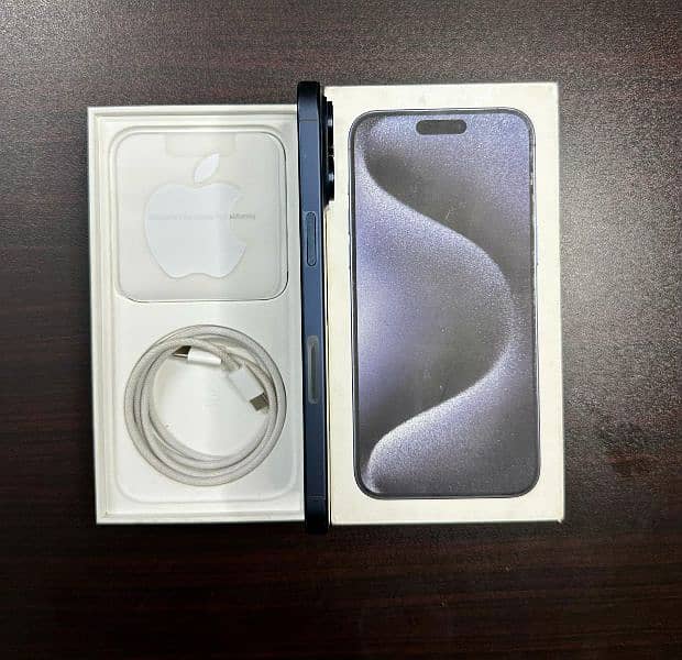 iPhone 15 Pro Max 100% BH Factory Unlocked with complete original box 3