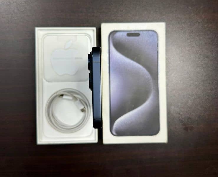 iPhone 15 Pro Max 100% BH Factory Unlocked with complete original box 4