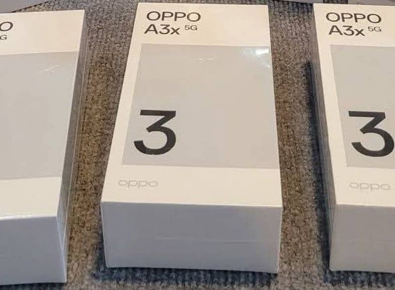 Oppo A3X 5G Ram4gb 64gb 128gb PTA 0