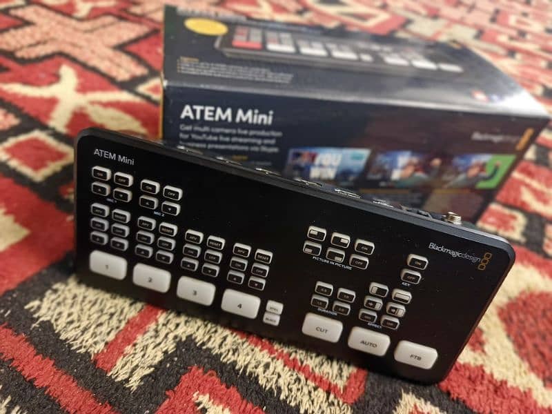 Blackmagic Atem Mini for Live Streaming 2