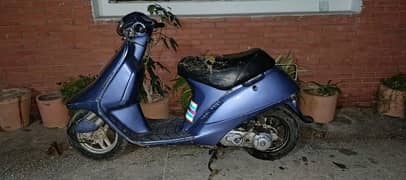 Honda Scooty in purple color for sale on an urgent basis.