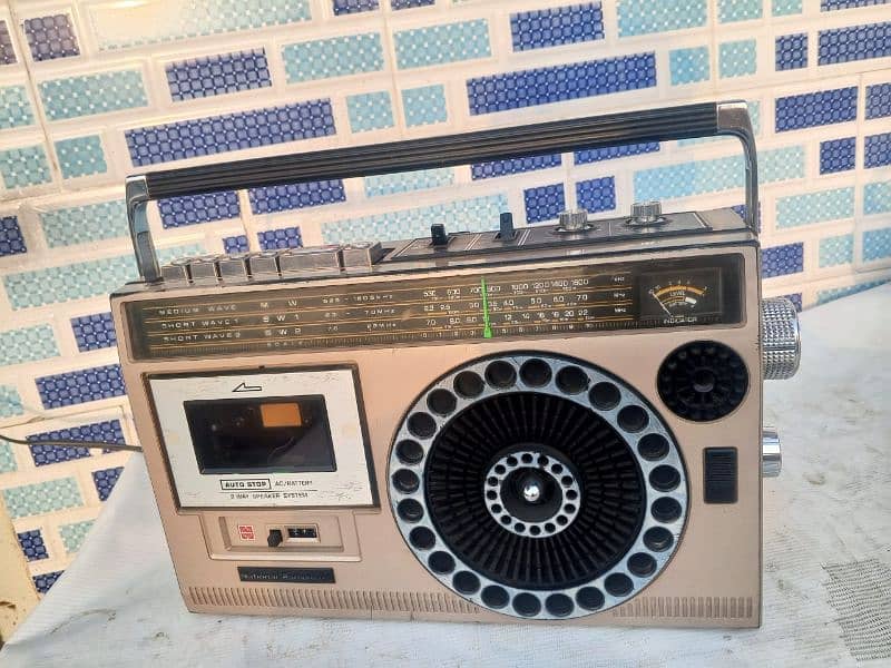 radio tape recorder National Panasonic 3 band 0