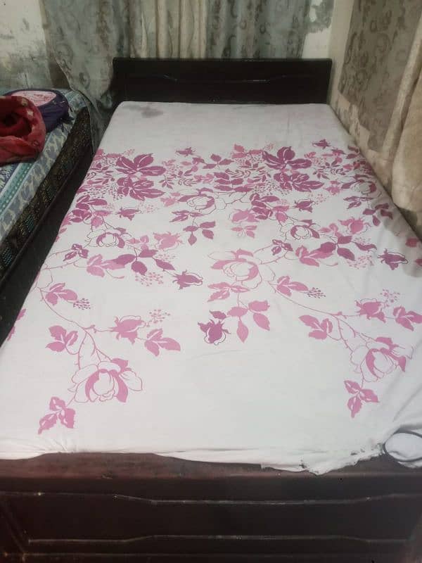 Tali ke pure wood single bed for sale used but like new 0