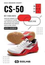 BADMINTON SHOES SOLM8