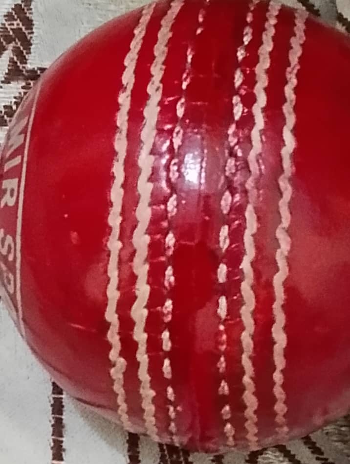 Crown Grade-A red cricket hardball phone number. 03305945112 2