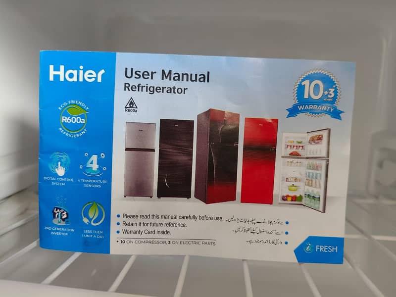 HAier fridge  small size (0306=4462/443) perfectset 9