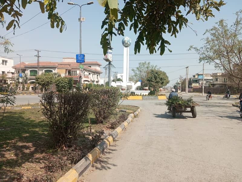 12 Marla Corner Three Side Open Commercial Plot IEP Town Sector B Near Wapda Town Lahore 0