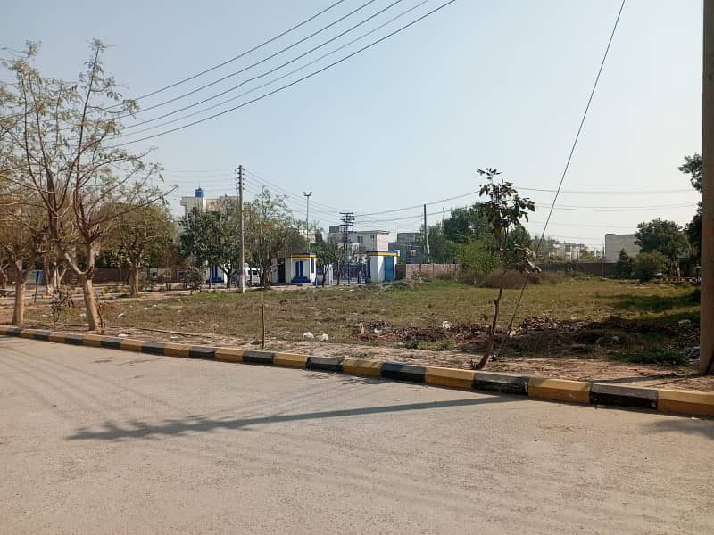 12 Marla Corner Three Side Open Commercial Plot IEP Town Sector B Near Wapda Town Lahore 5