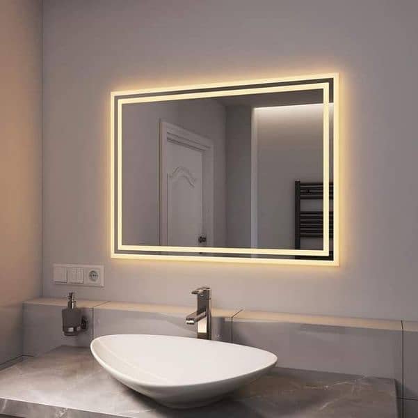 Touch Sensor LED mirror All Shape all Sizes Available 2