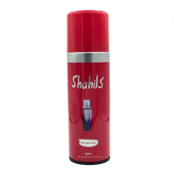 Pack of 3 Dundill (Red) Big Boss (Silver) And Shahils(Red) Body Spray, 6