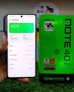 infinix note 40 pro 12/256 GB 03220889193 my WhatsApp number