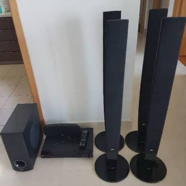 LG HT503TH 5.1Ch 500W DVD Tower Home Cinema System 2