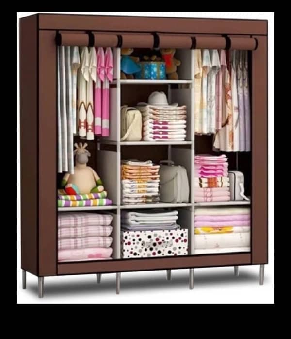 Storage wardrobe foldable 1