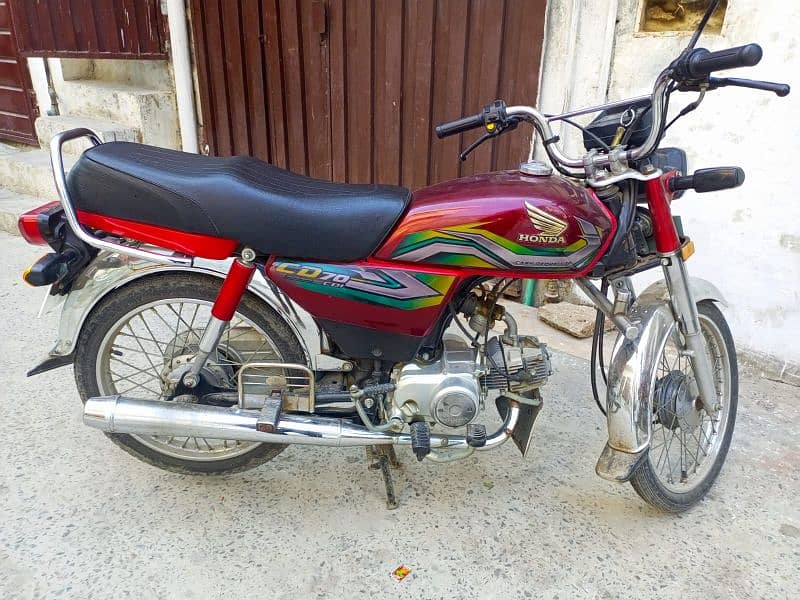 honda cd 70 for urgent sale 1