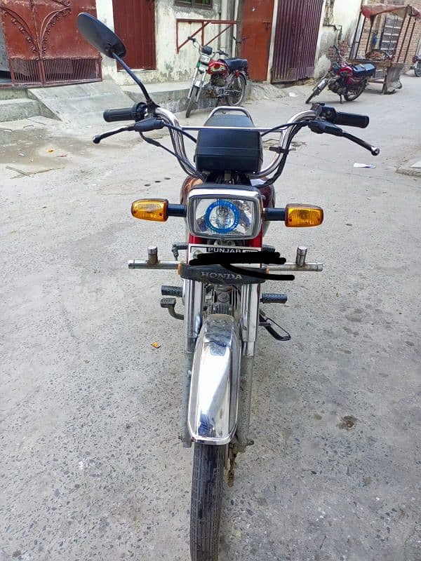 honda cd 70 for urgent sale 4