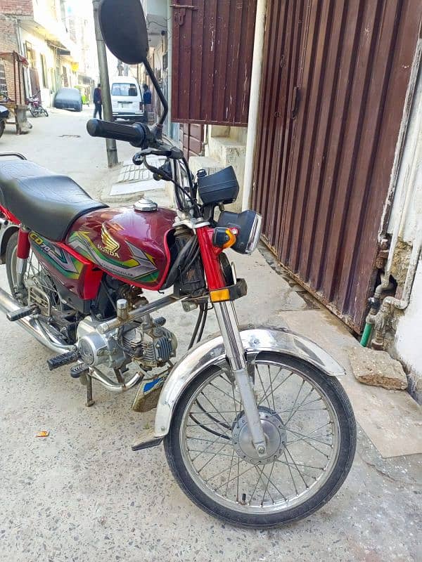 honda cd 70 for urgent sale 5