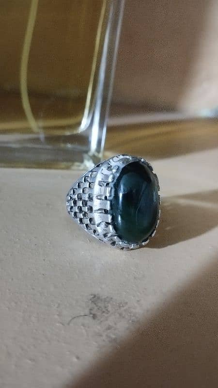 Nephrite Jade Ring for Gents (Gemstone) 2