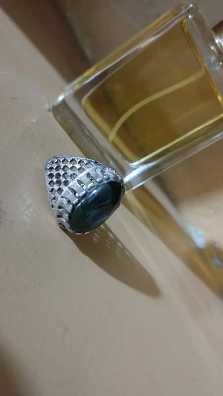 Nephrite Jade Ring for Gents (Gemstone) 4