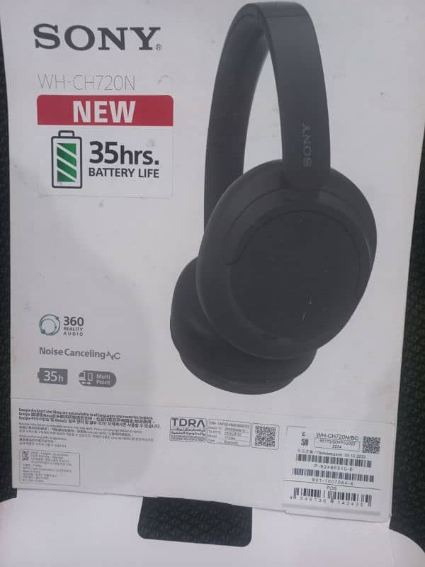 Sony Wireless Headphones - Wh720 - 10/10 condition 0