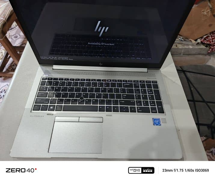 hp elitebook g850 g6 i7 8th gen 16ddr 4/512ssd fingr sensr  15.6 inc 8