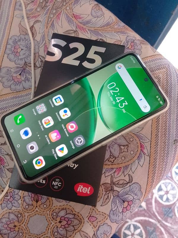 itel s25 just box open 1